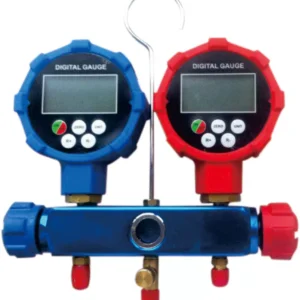 2-Valve Refrigerant Control Usage Manifold Pressure Gauge