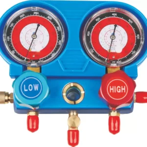 Single Double Gauge Valve OEM Design Refrigerant Use Manifold Pressure Set