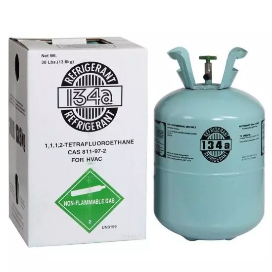 13.6kg Disposable Cylinder Freon Refrigerant R 134 a Gas