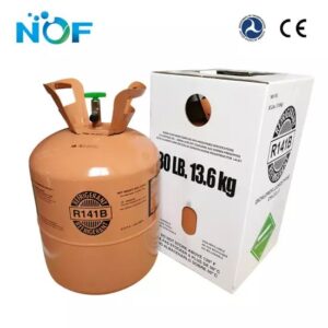 High Purity 13.6kg Disposable Cylinder R141b Refrigerant